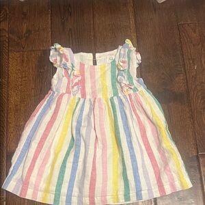 GAP Multicolor Striped Kids Dress